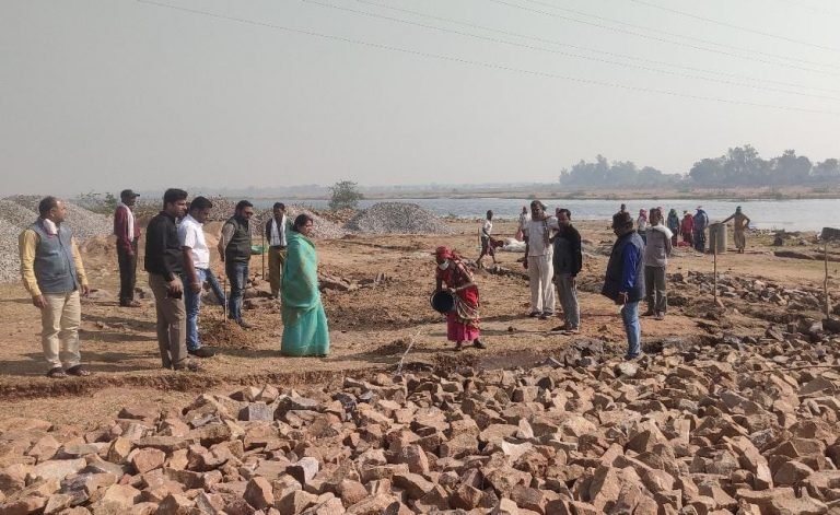 माघी पूर्णिमा से पूर्व विस्तारित रूद्री घाट को विधायक ने दिये पूर्ण करने निर्देश