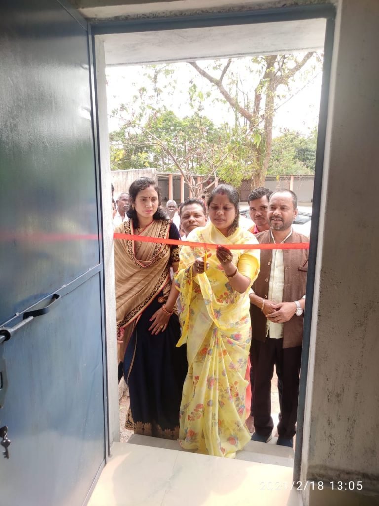 मंदिर में होगा रुकने की उत्तम व्यवस्था एवं कार्यक्रमों के लिए अब पर्याप्त जगह : रंजना साहू