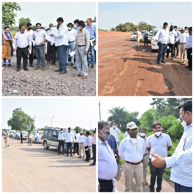 रायपुर धमतरी फोरलेन सड़क निर्माण कार्य में तेजी लाने कलेक्टर एल्मा ने दिए निर्देश