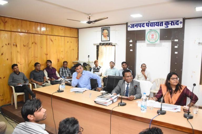 जिन गौठानों में स्थायी व्यवस्था नहीं, वहां वैकल्पिक व्यवस्था तत्काल सुनिश्चित करें : कलेक्टर