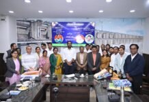 धमतरी में तीन वरिष्ठ अधिकारियों को भावभीनी विदाई