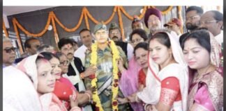 महापौर रामू रोहरा हुए शामिल, शहीद परिवार का किया गरिमामय सम्मान