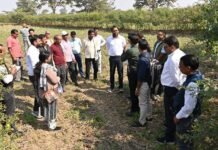 कलेक्टर का ग्रामीण क्षेत्रों का व्यापक दौरा : किसानों की आय बढ़ाना सर्वोच्च प्राथमिकता