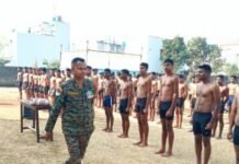 धमतरी भर्ती रैली के अभ्यर्थियों का रोजाना होगा आर्मी मेडिकल परीक्षण