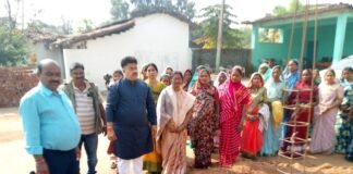बेंद्रा नवागांव में शिव मंदिर निर्माण का भूमि पूजन, महापौर श्री रामू रोहरा के मुख्य आतिथ्य में सम्पन्न