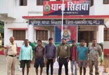 पुलिस की बड़ी कार्यवाही, अवैध गौ-तस्करी करते 06 आरोपी गिरफ्तार, 16 गौवंश सुरक्षित बरामद