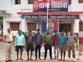 पुलिस की बड़ी कार्यवाही, अवैध गौ-तस्करी करते 06 आरोपी गिरफ्तार, 16 गौवंश सुरक्षित बरामद