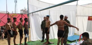 सेना भर्ती के लिए युवाओं में भारी उत्साह, 587 में से 398 अभ्यर्थियों ने दौड़ की परीक्षा उत्तीर्ण की