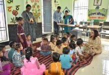 प्रभारी सचिव श्रीमती शम्मी आबिदी ने जी-जामगांव आंगनवाड़ी केंद्र का किया निरीक्षण पोषण, प्रारंभिक शिक्षा एवं मॉनिटरिंग व्यवस्था सुदृढ़ करने दिए निर्देश