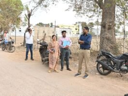 500 सीटर अत्याधुनिक नालंदा परिसर स्थल का कलेक्टर ने किया निरीक्षण