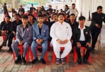 सर्वोदय इंग्लिश हायर सेकेंडरी स्कूल में कक्षा 12वीं के विद्यार्थियों का विदाई समारोह हर्षोल्लास के साथ संपन्न