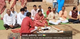 सांसद निधि से सरस्वती शिशु मंदिर में अतिरिक्त कक्ष निर्माण का भूमि पूजन संपन्न