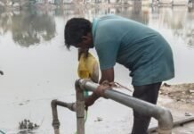 नगर निगम द्वारा मोटर पंपों में क्लोरीन घोल का छिड़काव, 17 पंपों में कार्य पूर्ण