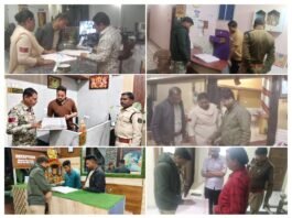 एसपी के निर्देशन में धमतरी पुलिस द्वारा जिलेभर में होटल,ढाबा एवं लॉजों की सघन जांच