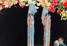 मकेश्वर वार्ड में जोड़ा जैतखंभ पालो उत्सव सम्पन्न महापौर रामू रोहरा हुए शामिल