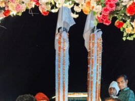 मकेश्वर वार्ड में जोड़ा जैतखंभ पालो उत्सव सम्पन्न महापौर रामू रोहरा हुए शामिल