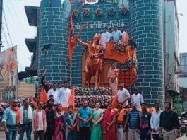 छत्रपति शिवाजी महाराज जयंती पर महापौर ने किया माल्यार्पण, गूंजा स्वराज का संकल्प