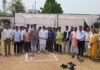 महापौर रामू रोहरा ने किया क्रिकेट बॉक्स निर्माण कार्य का भूमि पूजन रामनवमी की दी शुभकामनाएं