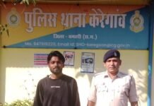 ग्राम भोथापारा में हंगामा कर रहे युवक को धमतरी पुलिस ने किया गिरफ्तार, जेल भेजा गया