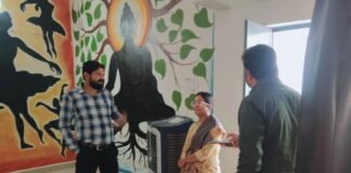 आयुक्त प्रिया गोयल ने इतवारी बाजार स्थित कला केंद्र का किया निरीक्षण