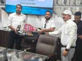 खेल प्रतिभाओं को मिलेगा नया संबल : क्रीड़ा प्रोत्साहन योजना के तहत 5 खेल परिसरों को सामग्री वितरण