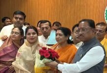 श्रीमती लक्ष्मी वर्मा को राज्यसभा सदस्य निर्वाचित होने पर दी बधाई, रंजना साहू ने कहा – प्रदेश के हितों की आवाज बनेंगी