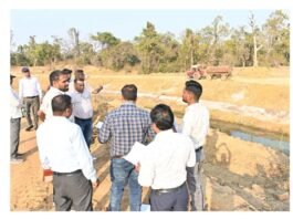 कलेक्टर ने नहर लाइनिंग कार्य का किया निरीक्षण, 4426 हेक्टेयर रकबा होगा लाभान्वित