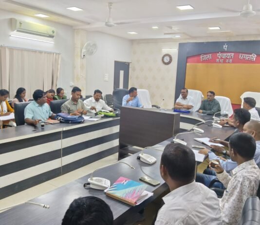 आत्मनिर्भरता दलहन मिशन के तहत धमतरी जिले का केन्द्रीय दल ने किया भ्रमण, चना फसल प्रदर्शन और बीज उत्पादन का लिया जायजा