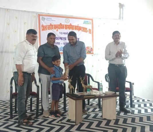 अंगना म शिक्षा’ कार्यक्रम का भव्य आयोजन, कलेक्टर ने विजेताओं को किया सम्मानित