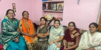 होली की खुशियों के साथ अपनत्व का ग़ज़ब उदाहरण, जब भाजपा प्रदेश उपाध्यक्ष रंजना पहुँची वरिष्ठ नेत्री के निवास