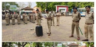 धमतरी पुलिस की सुदृढ़ सुरक्षा व्यवस्था के बीच रामनवमी शोभायात्रा शांतिपूर्ण, सुव्यवस्थित एवं पूर्णतः निर्विघ्न संपन्न