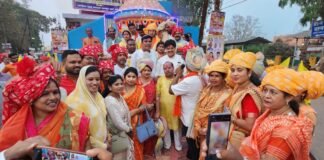 भक्त माता कर्मा जयंती पर साहू समाज की भव्य बाइक रैली, महापौर रामू रोहरा ने किया स्वागत