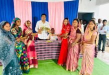 तेंदुकोना में शेड निर्माण कार्य का भूमिपूजन, ग्रामीणों को मिलेगी बेहतर सुविधा – विधायक ओंकार साहू