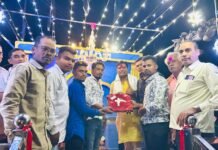 हनुमान जन्मोत्सव पर ग्राम भोथीपार में लोक मंडाई का भव्य आयोजन, विधायक ओंकार साहू की उपस्थिति में विकास कार्यों का लोकार्पण एवं घोषणा