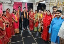 ईतवारी बाजार राम मंदिर में श्रीमद् भागवत ज्ञान यज्ञ सप्ताह का आयोजन, महापौर रामू रोहरा हुए शामिल