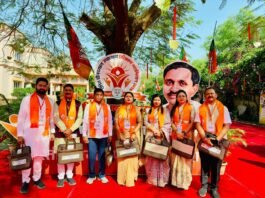 पंडित दीनदयाल उपाध्याय प्रशिक्षण महा अभियान 2026 के अंतर्गत इंदौर (म.प्र.) में आयोजित वक्ता प्रशिक्षण कार्यशाला में रंजना साहू ने की सहभागिता