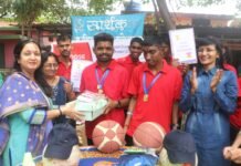 सार्थक स्कूल में “Good Luck Function”, सत्यांशु-ईशु के लिए उमड़ा उत्साह