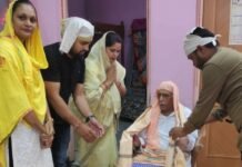 धमतरी संत समाज के स्तंभ संत बाबा चोइथराम जी के निधन पर रंजना साहू ने व्यक्त किये गहरा शोक