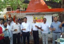 भीषण गर्मी में राहत : तहसील परिसर में शुरू हुआ नया प्याऊ घर