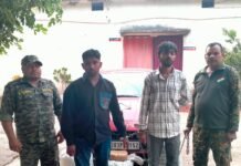 धमतरी पुलिस का बड़ा एक्शन – ओडिशा से गुजरात जा रहा 44 किलो गांजा पकड़ाया, 2 गिरफ्तार