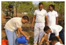 विश्व पर्यावरण दिवस पर धमतरी पुलिस का अनूठा संदेश : योग और पौधरोपण के माध्यम से स्वस्थ एवं सुरक्षित भविष्य की पहल