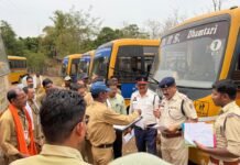 नए शैक्षणिक सत्र के साथ स्कूली वाहनों की विशेष जांच, 14 वाहनों में मिली खामियां