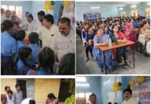 शाला प्रवेश उत्सव में नवप्रवेशी विद्यार्थियों का भव्य स्वागत, महापौर रामू रोहरा ने बांटी पुस्तकें, ड्रेस एवं किया वृक्षारोपण