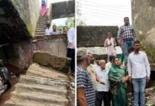 Breaking: धमतरी केअटल आवास का चौंकाने वाला हाल: निरीक्षण के दौरान गिरी सीढ़ियां, कांग्रेस ने पुनर्निर्माण की उठाई मांग