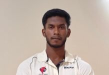 धमतरी के तेज गेंदबाज नवनीत सामले का छत्तीसगढ़ स्टेट क्रिकेट कैंप में चयन, जिले का बढ़ाया मान