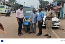 धमतरी में यात्री वाहनों पर प्रशासन की बड़ी कार्रवाई, 12 ई-रिक्शा व ऑटो चालकों पर ₹23 हजार का जुर्माना