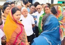 कोलियारी अतिक्रमण मामला: तारिणी चंद्राकर के नेतृत्व में कांग्रेस का दौरा, बेदखली पर आंदोलन की चेतावनी