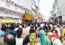 धमतरी जगन्नाथ रथयात्रा में उमड़ी भारी भीड़, सुरक्षा के पुख्ता इंतजाम