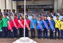 अनुशासन, सेवा और प्रतिबद्धता के संकल्प के साथ केन्द्रीय विद्यालय धमतरी में हुआ छात्र परिषद का शपथ ग्रहण केन्द्रीय विद्यालय धमतरी में हुआ छात्र परिषद का शपथ ग्रहण