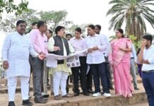 छ.ग.पर्यटन मंडल के अध्यक्ष श्री नीलू शर्मा ने रुद्रेश्वर कॉरिडोर का किया निरीक्षण, विकास कार्यों की सराहना